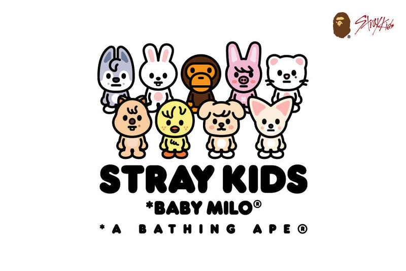 A BATHING APE® x STRAY KIDS