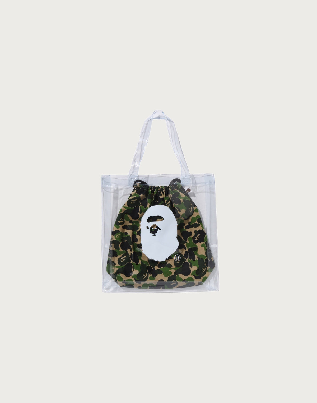 ABC CAMO CLEAR TOTE BAG MENS