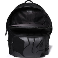 CAMO PATCH LEATHER DAYPACK MENS