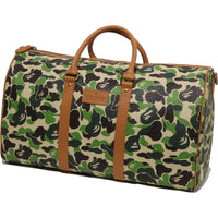 ABC CAMO PU OSTRICH BOSTON BAG MENS