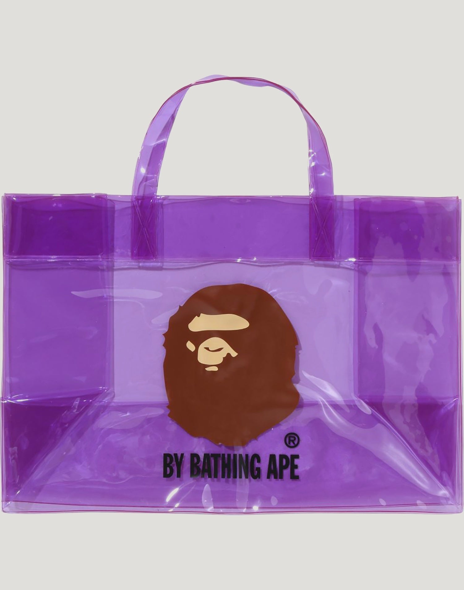 APE HEAD CLEAR BAG MENS