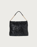 CAMO QUILTING CHAIN HANDLE TOTE BAG LADIES