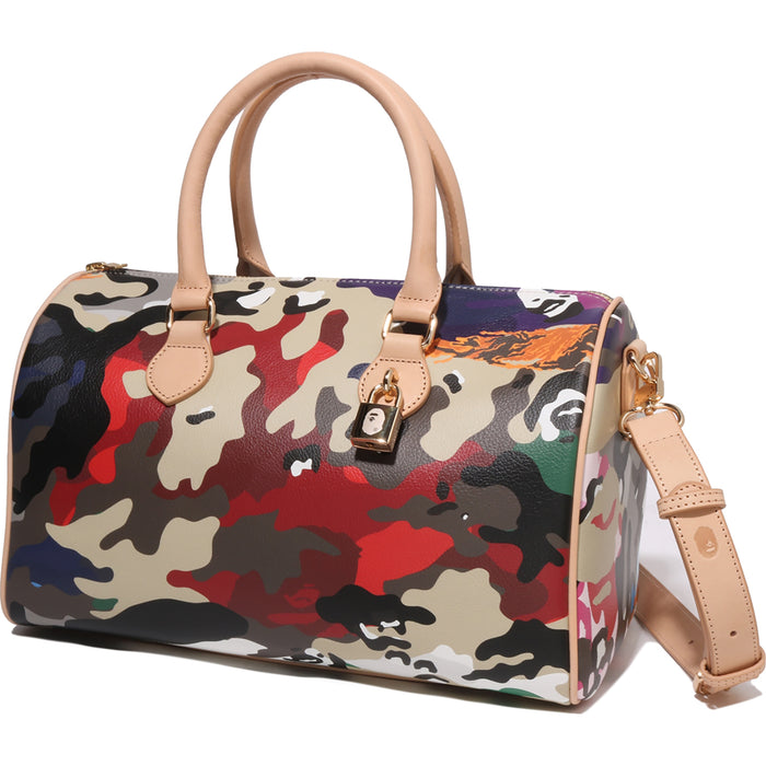HYBRID CAMO MEDIUM BOSTON BAG LADIES