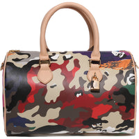 HYBRID CAMO MEDIUM BOSTON BAG LADIES