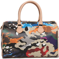 HYBRID CAMO MEDIUM BOSTON BAG LADIES