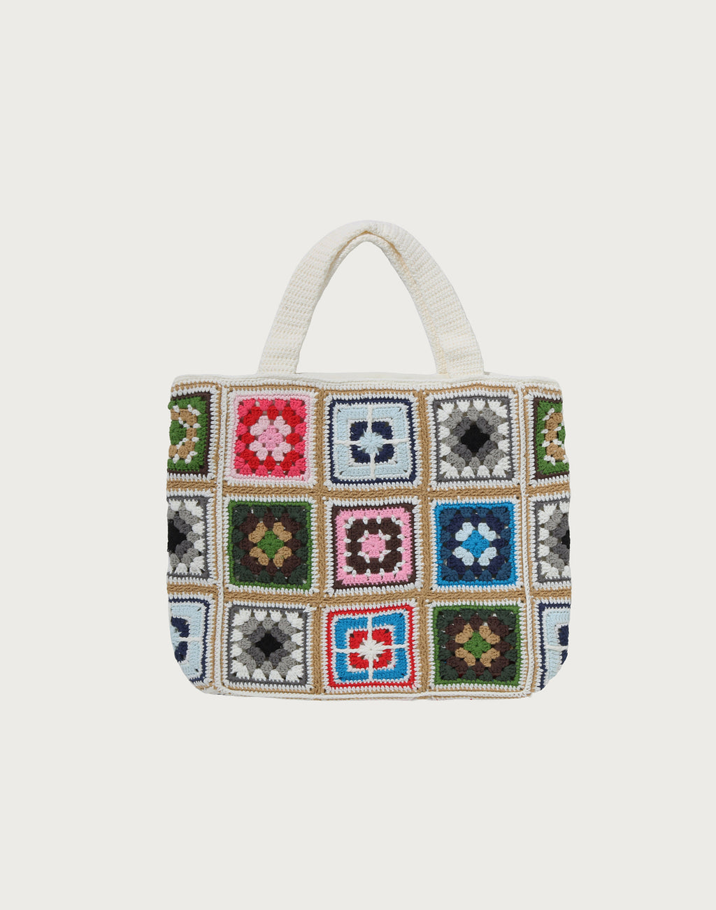 APE HEAD ONE POINT CROCHET TOTE BAG LADIES
