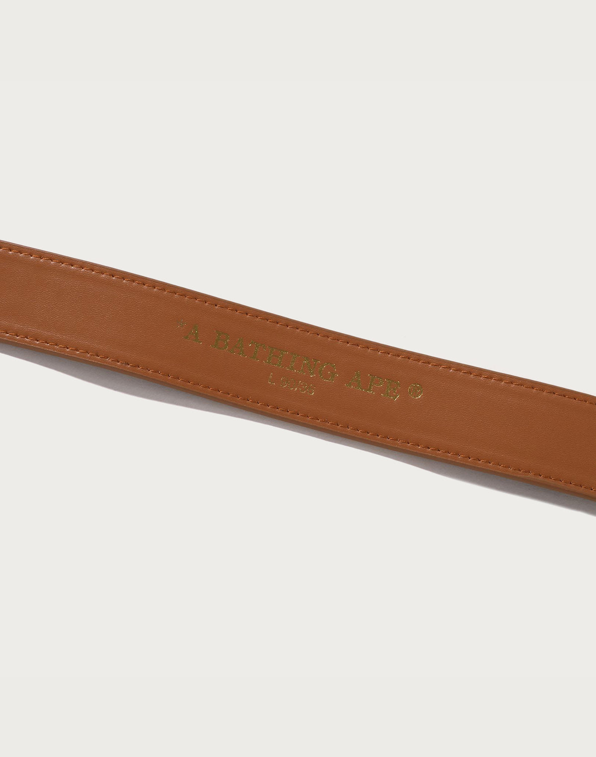 WILD LEOPARD PATTERN LEATHER BELT MENS