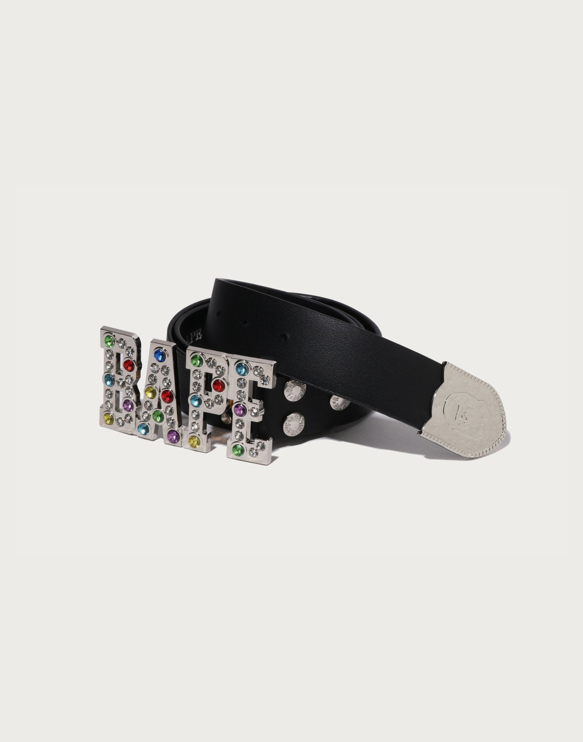 COLOR STONE BELT MENS