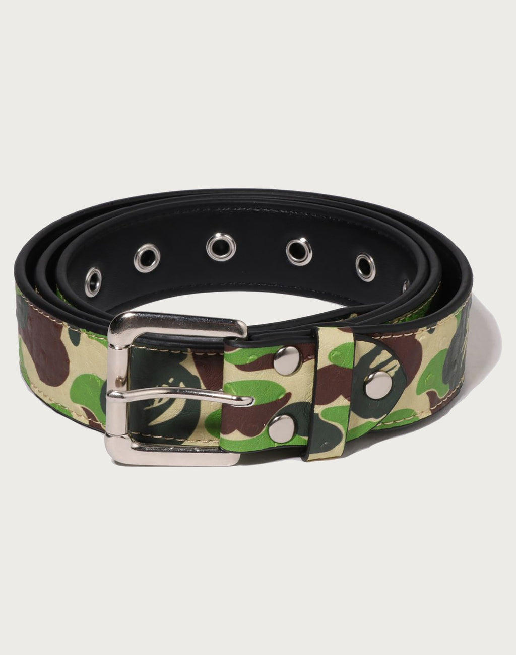 ABC CAMO PU OSTRICH BELT MENS
