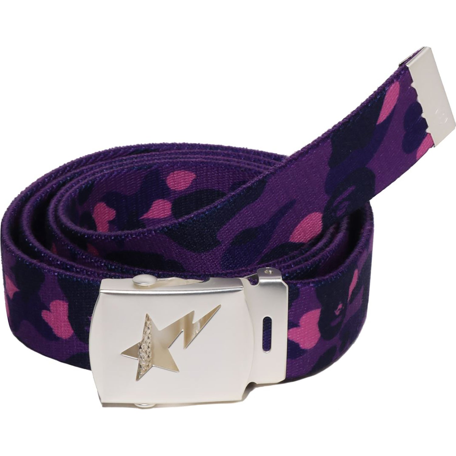 BAPE 紫色 本革 ベルト M COLOR CAMO STA GI BELT MENS – us.bape.com