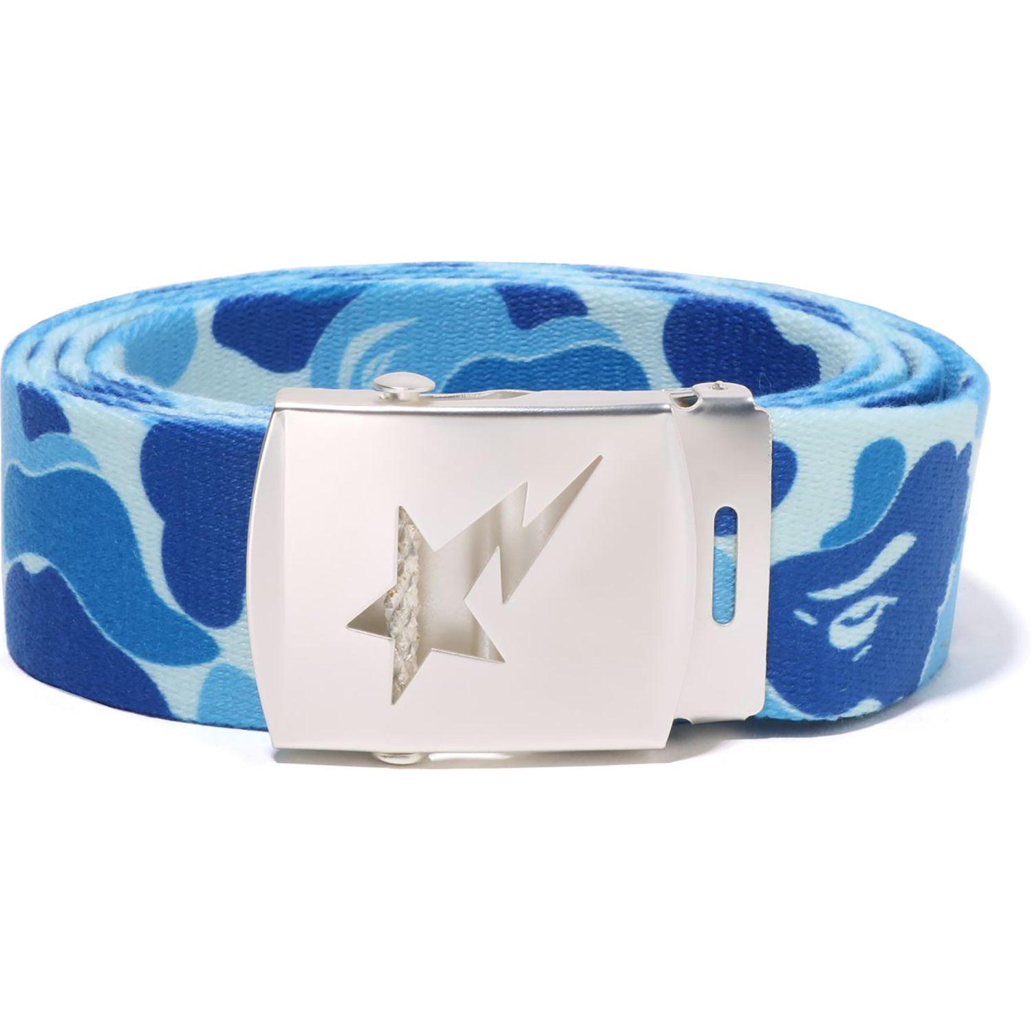 BAPE ABC CAMO BLUE レザー ベルト Lサイズ Authentic a bathing ape bape abc camo leather belt blue L new | eBay