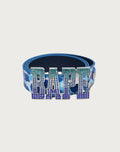 ABC CAMO BAPE LEATHER BELT MENS