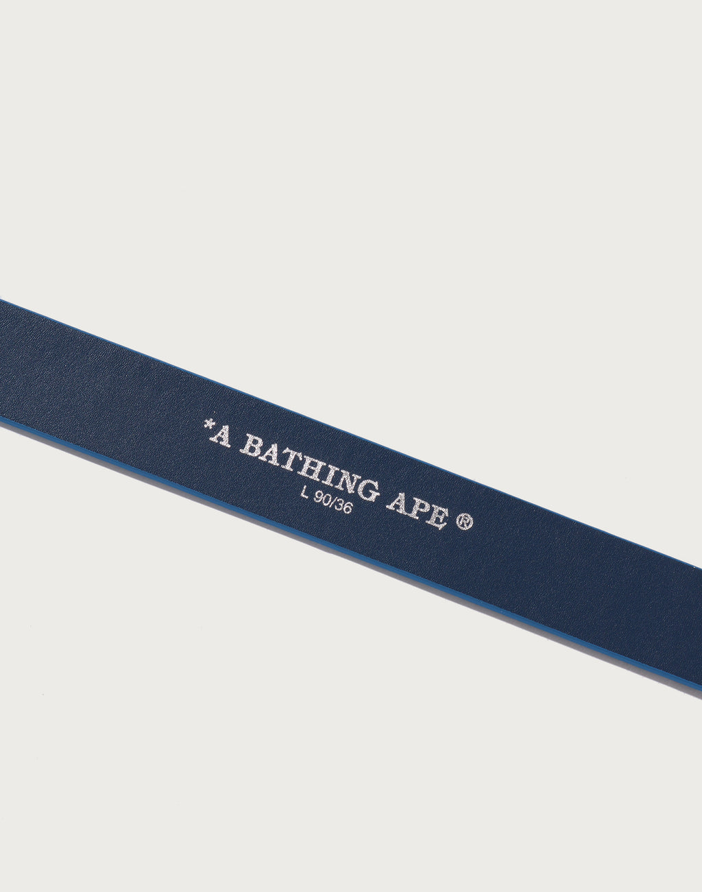 ABC CAMO BAPE LEATHER BELT MENS