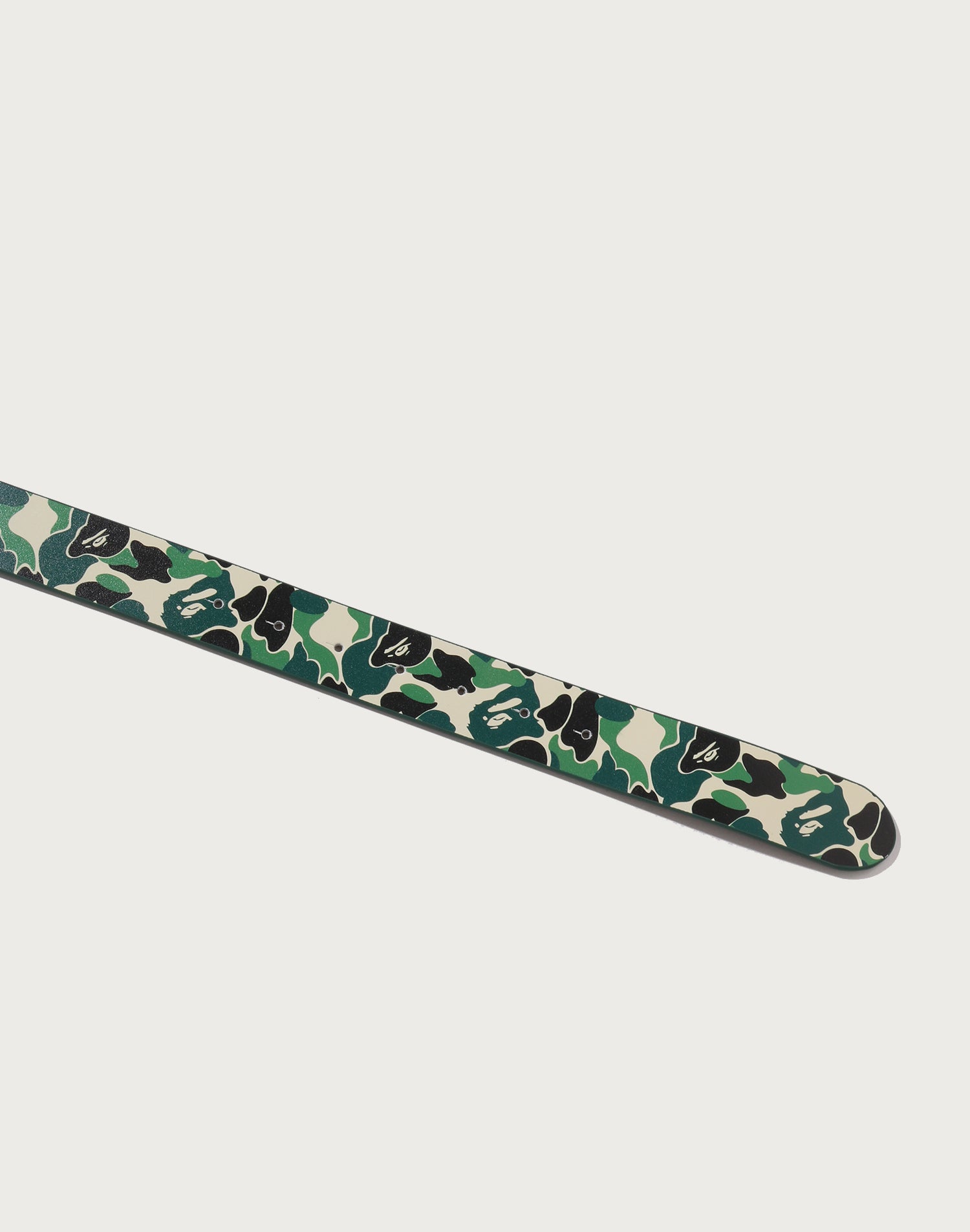 ABC CAMO BAPE LEATHER BELT MENS