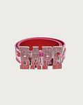 ABC CAMO BAPE LEATHER BELT MENS