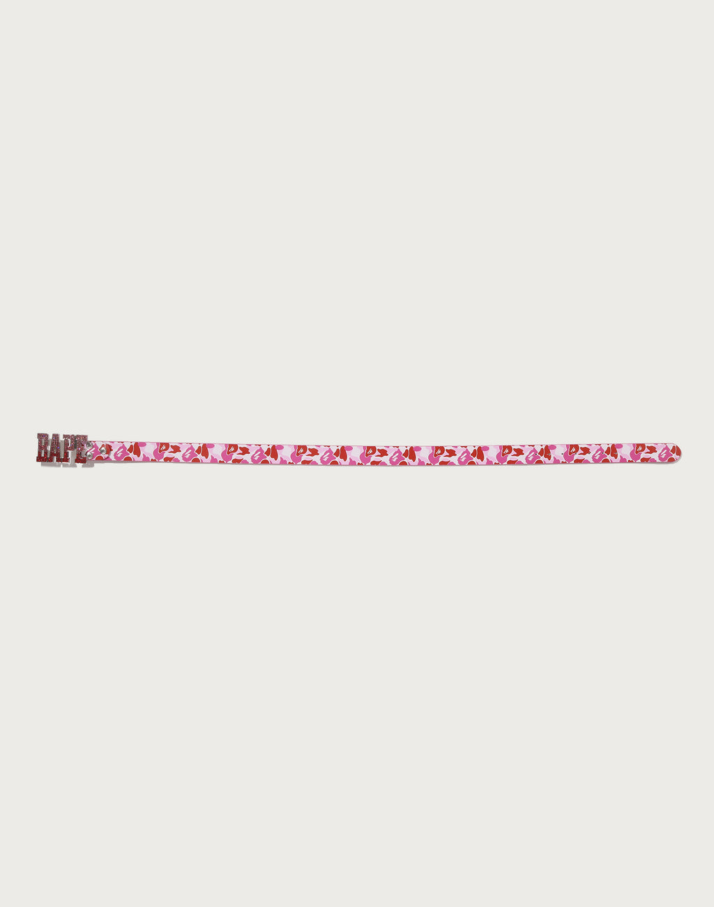ABC CAMO BAPE LEATHER BELT MENS