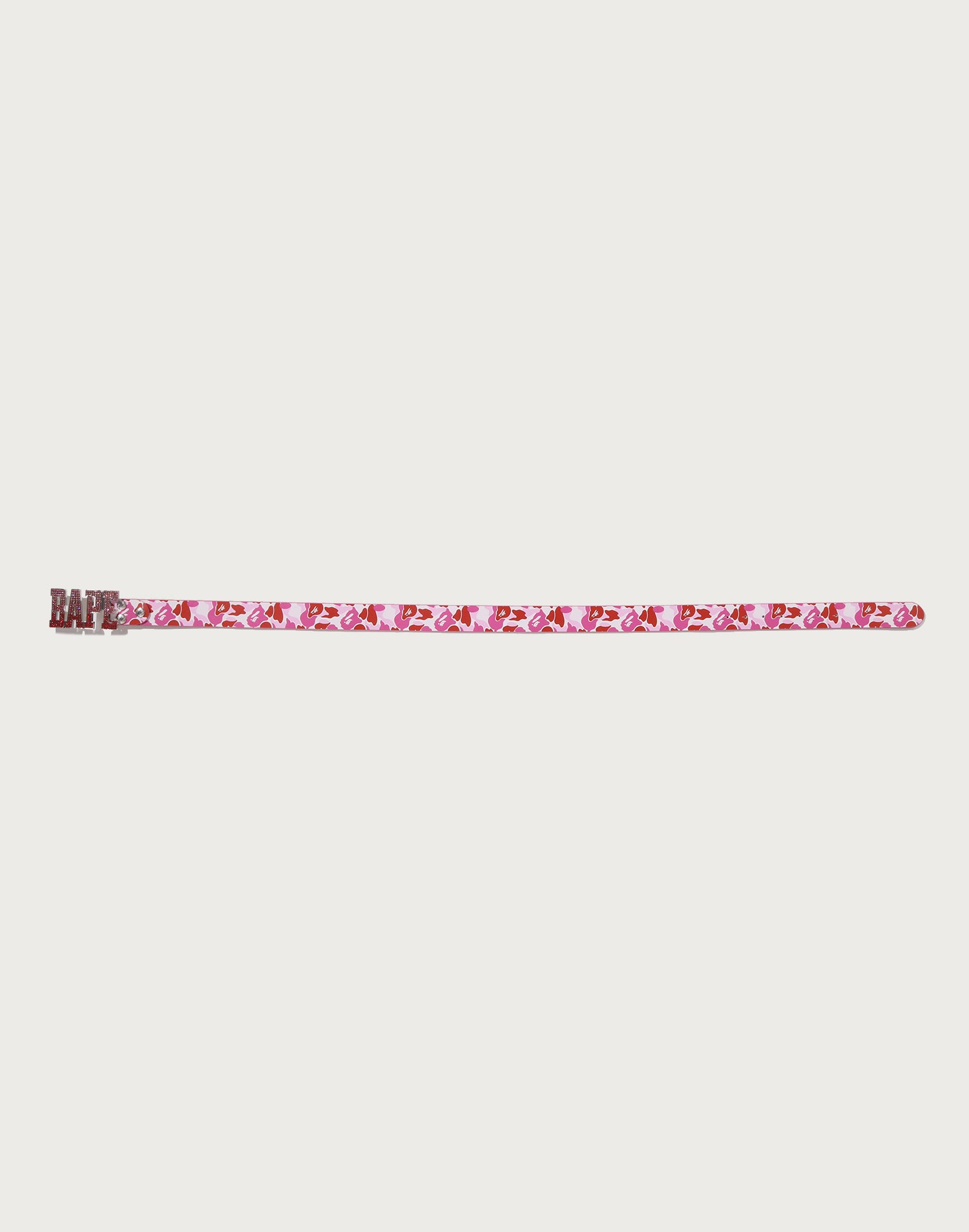 ABC CAMO BAPE LEATHER BELT MENS