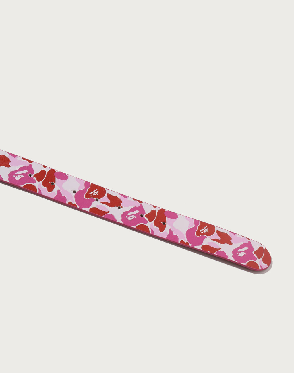 ABC CAMO BAPE LEATHER BELT MENS