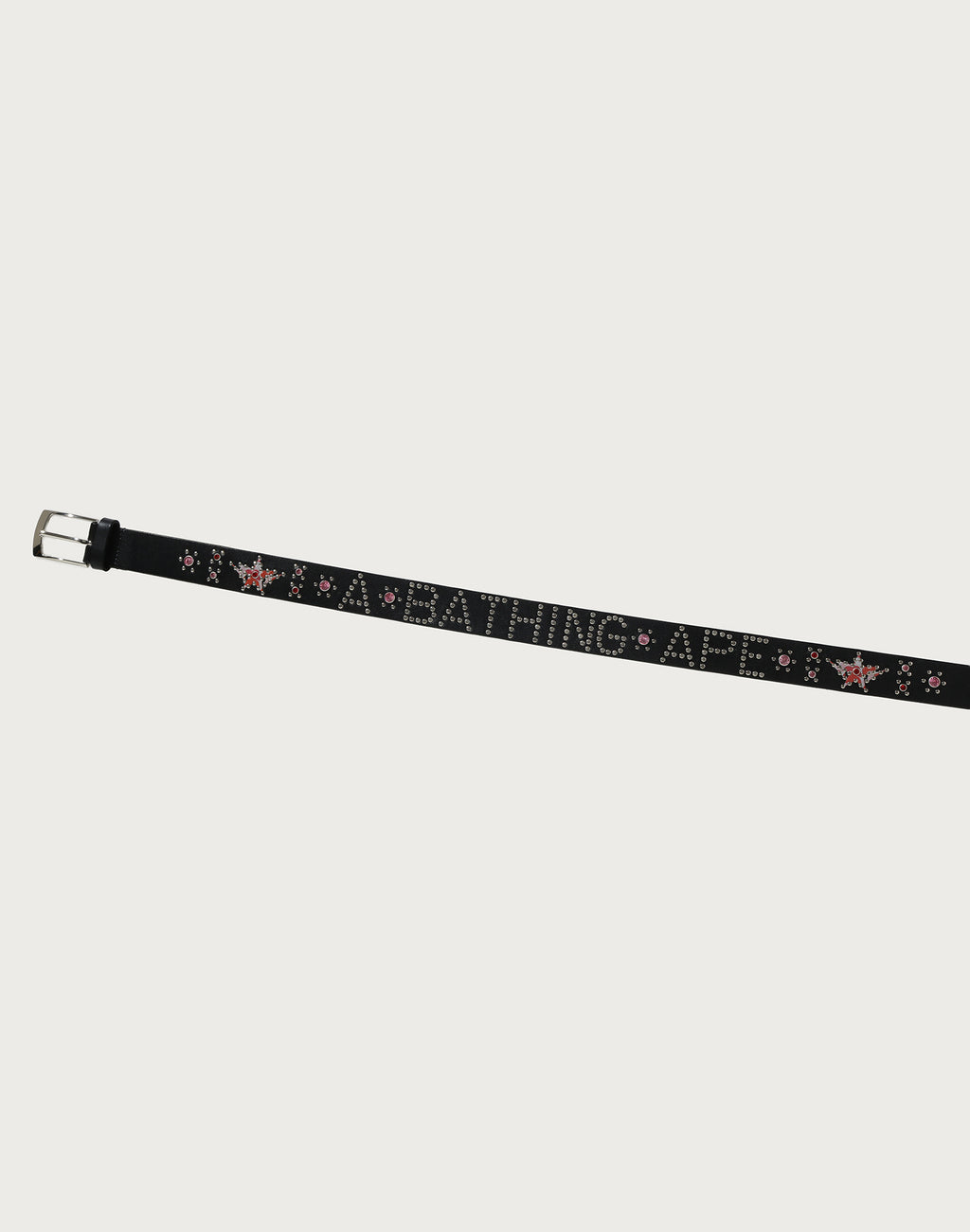 MULTI LOGO LEATHER BELT LADIES