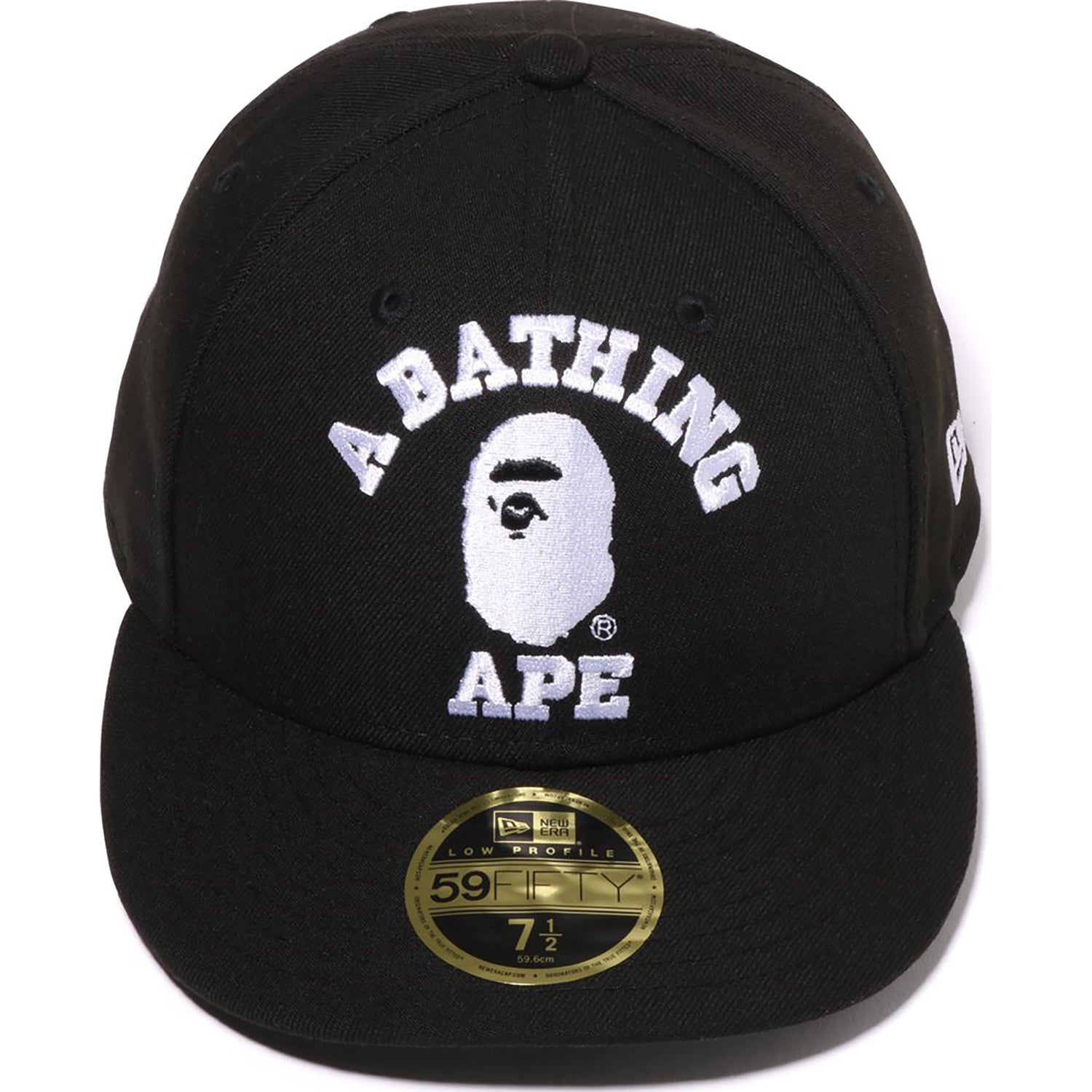 COLLEGE NEW ERA 59FIFTY LOW PROFILE CAP MENS us.bape