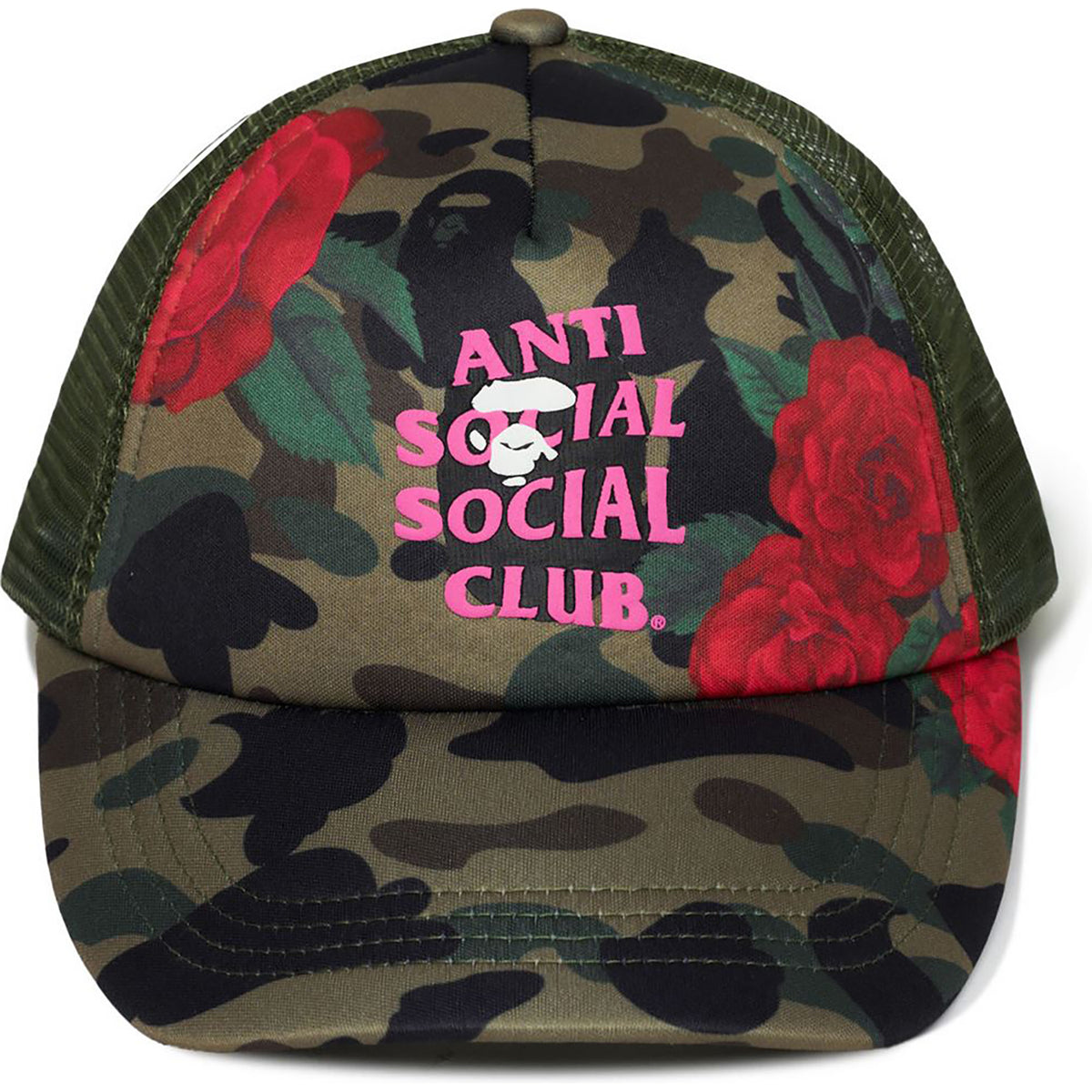 BAPE X ASSC MESH CAP MENS