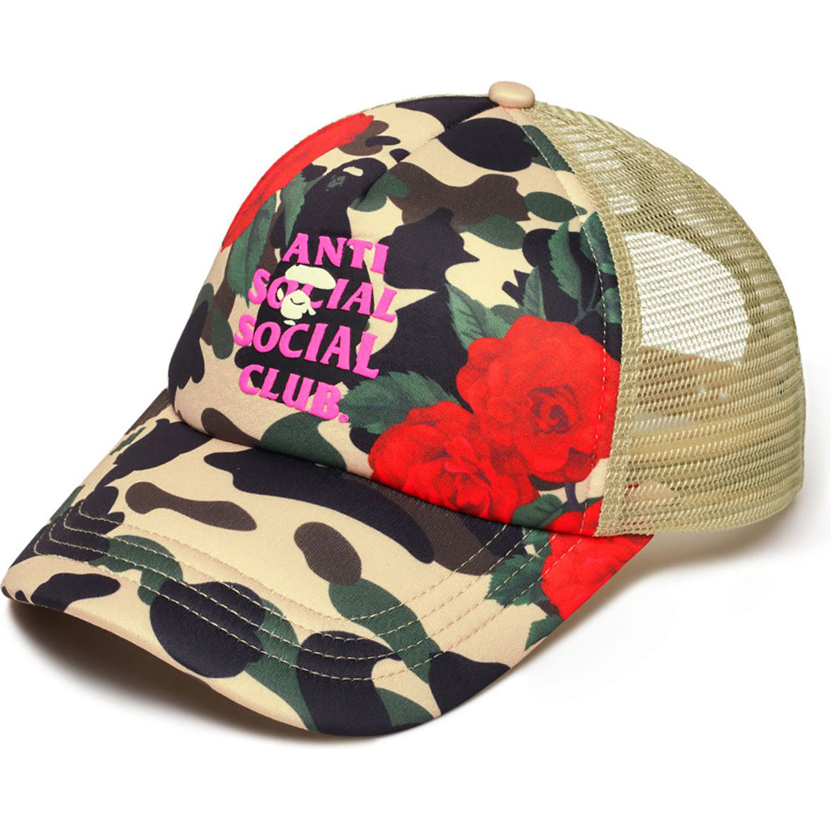 BAPE X ASSC MESH CAP MENS