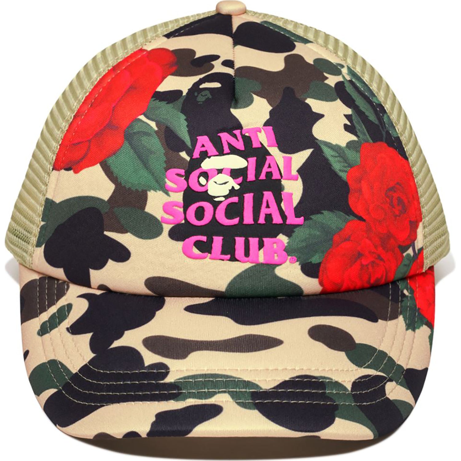 BAPE X ASSC MESH CAP MENS us.bape