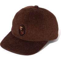 APE HEAD CORDUROY CAP MENS