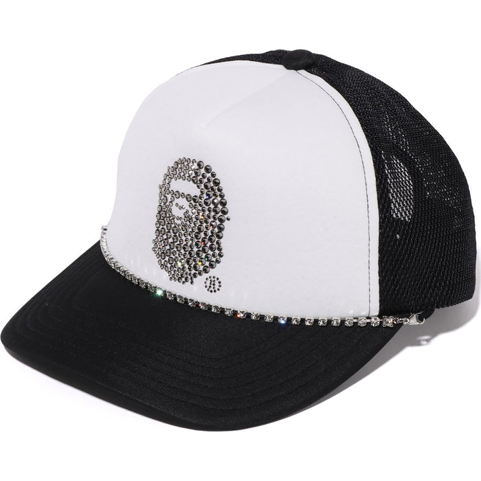 SWAROVSKI APE HEAD MESH CAP MENS