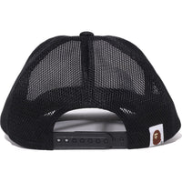 CRYSTAL STONE APE HEAD MESH CAP MENS