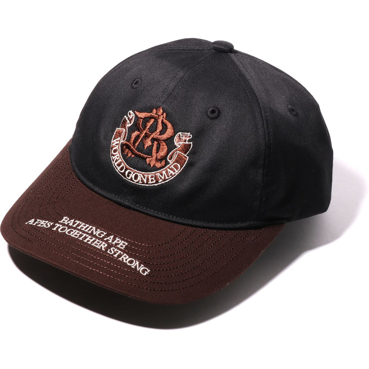 CONTRAST PANEL COLLEGE CAP MENS