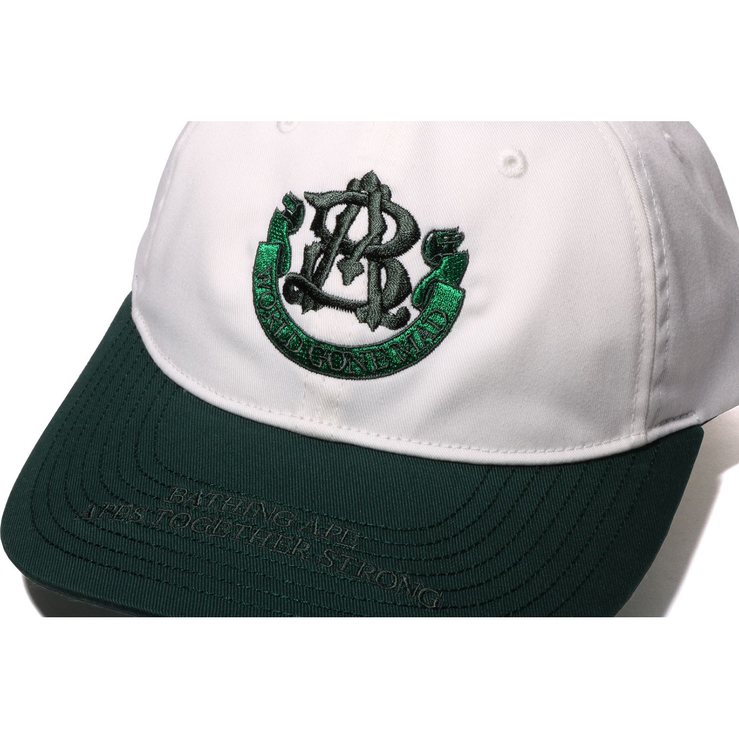 CONTRAST PANEL COLLEGE CAP MENS – us.bape.com