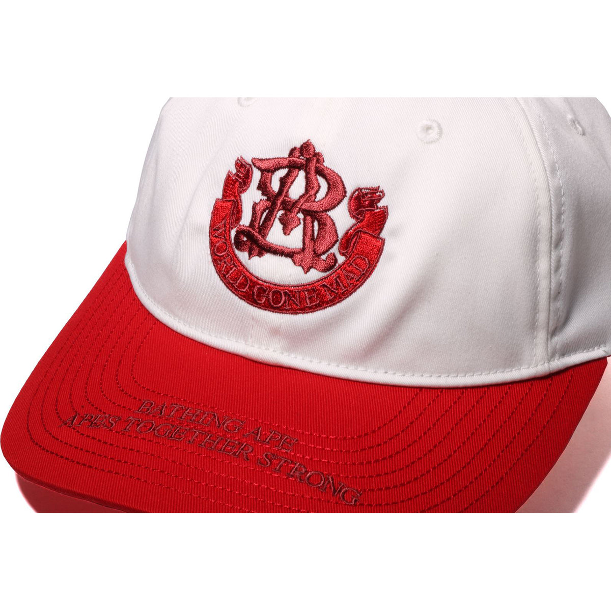 CONTRAST PANEL COLLEGE CAP MENS