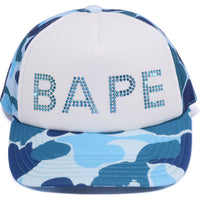 ABC CAMO CRYSTAL STONE MESH CAP LADIES