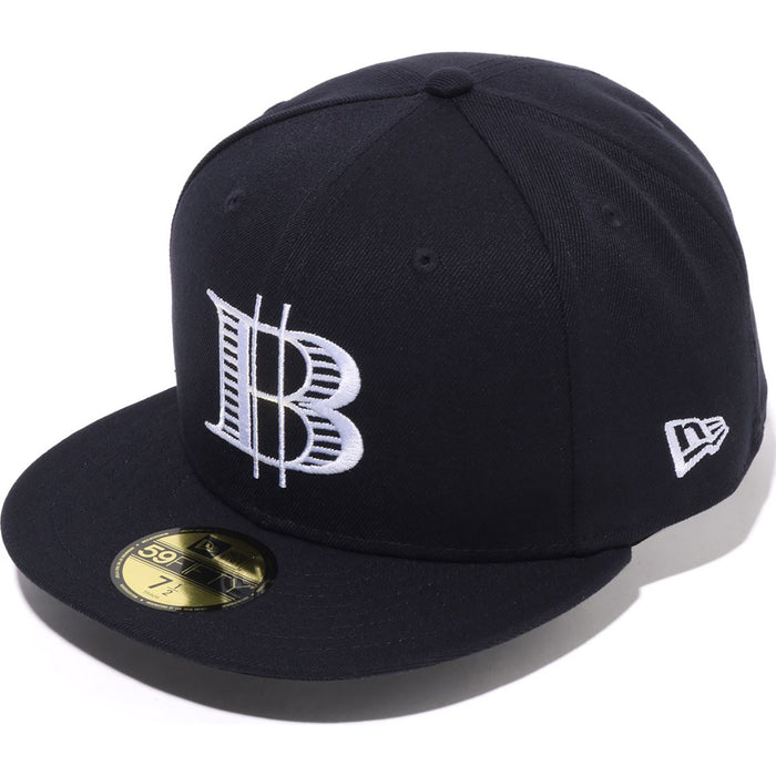 B LOGO NEW ERA 59FIFTY CAP MENS