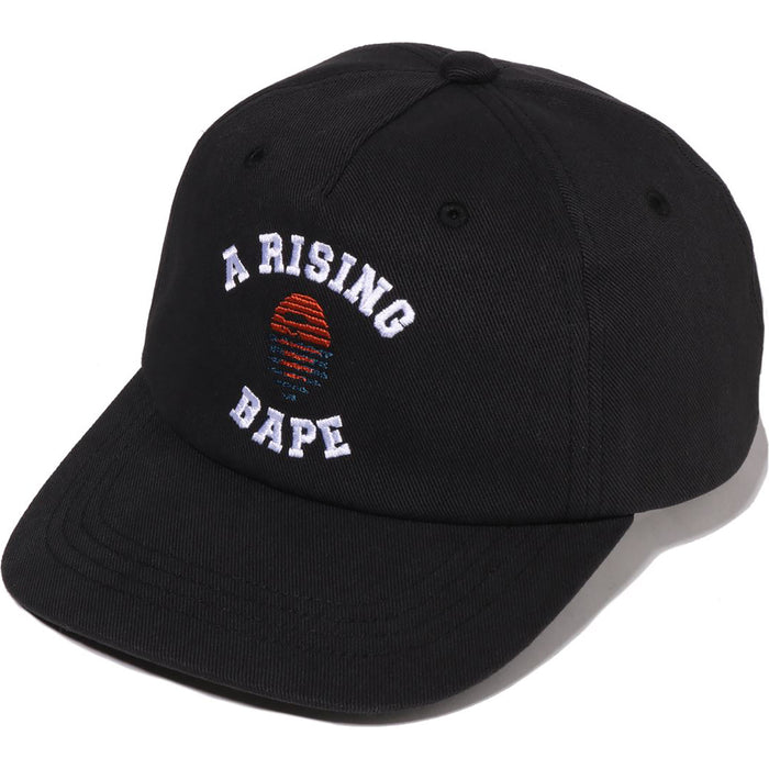 A RISING BAPE PANEL CAP MENS