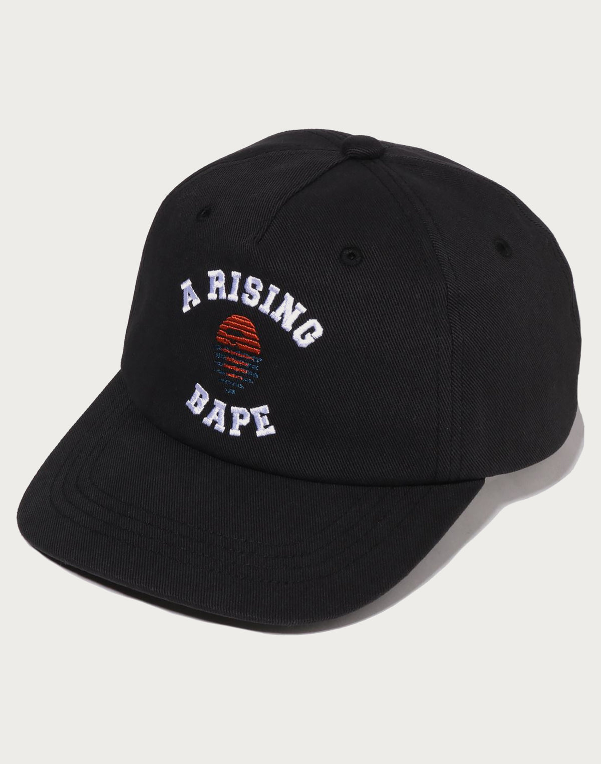 A RISING BAPE PANEL CAP MENS