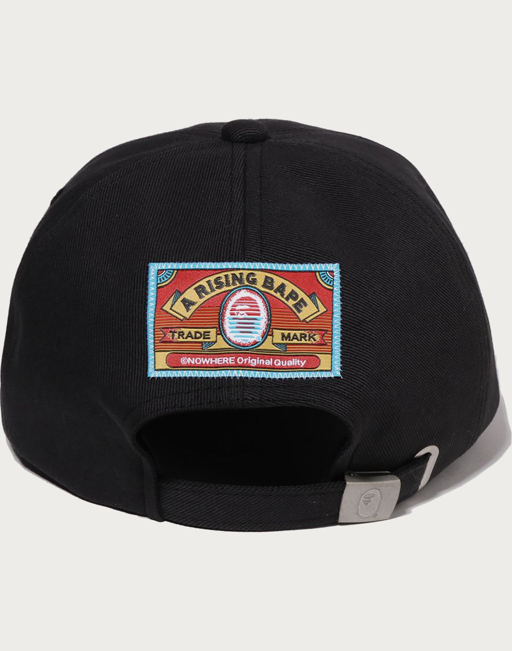 A RISING BAPE PANEL CAP MENS