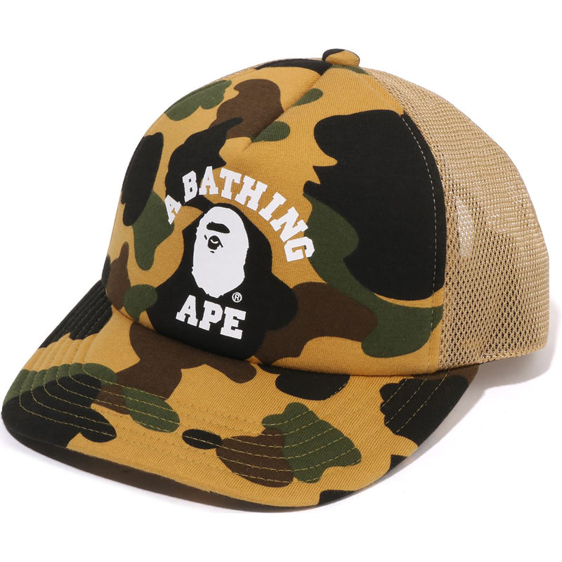 1ST CAMO COLLEGE MESH CAP MENS