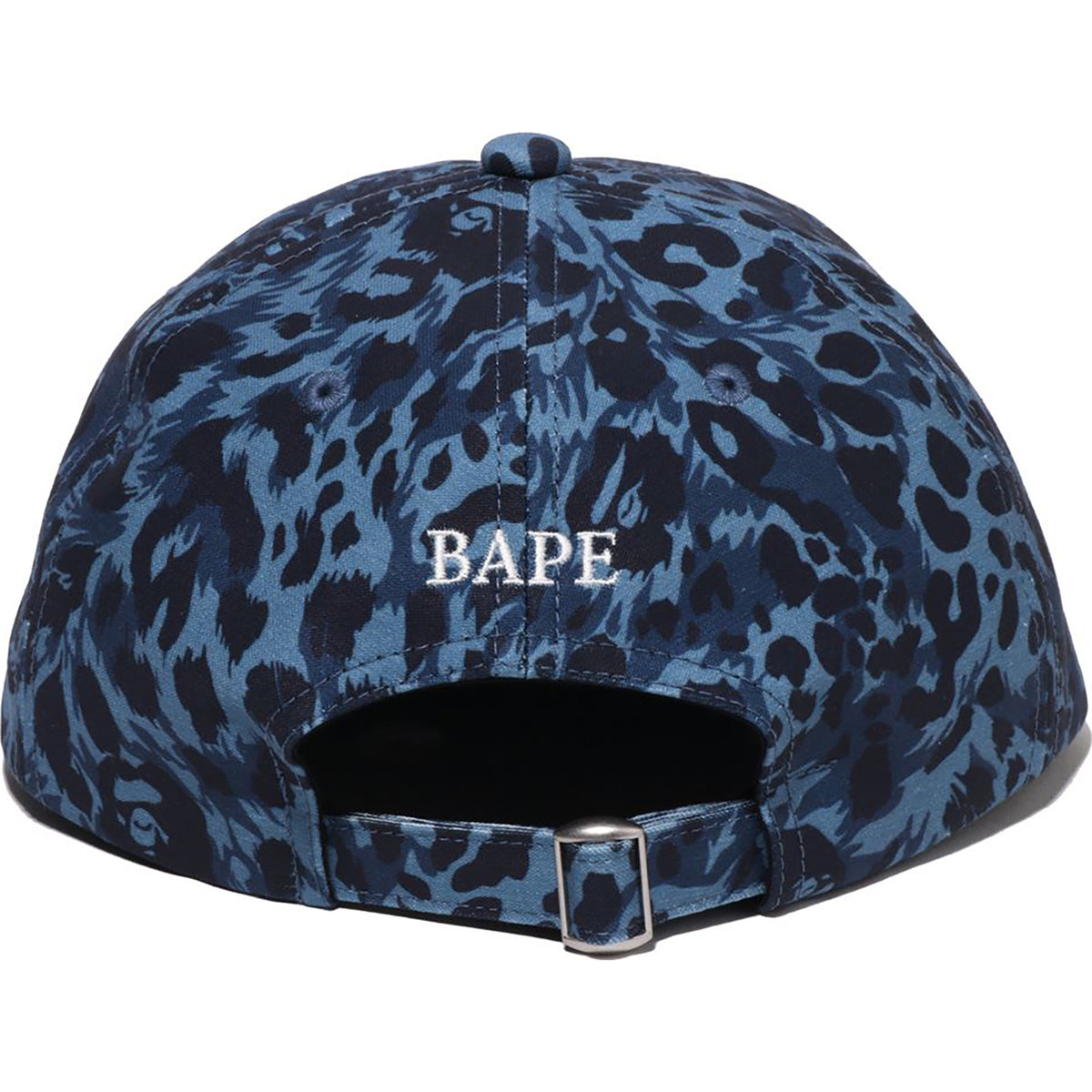 WILD LEOPARD PATTERN ONE POINT CAP MENS