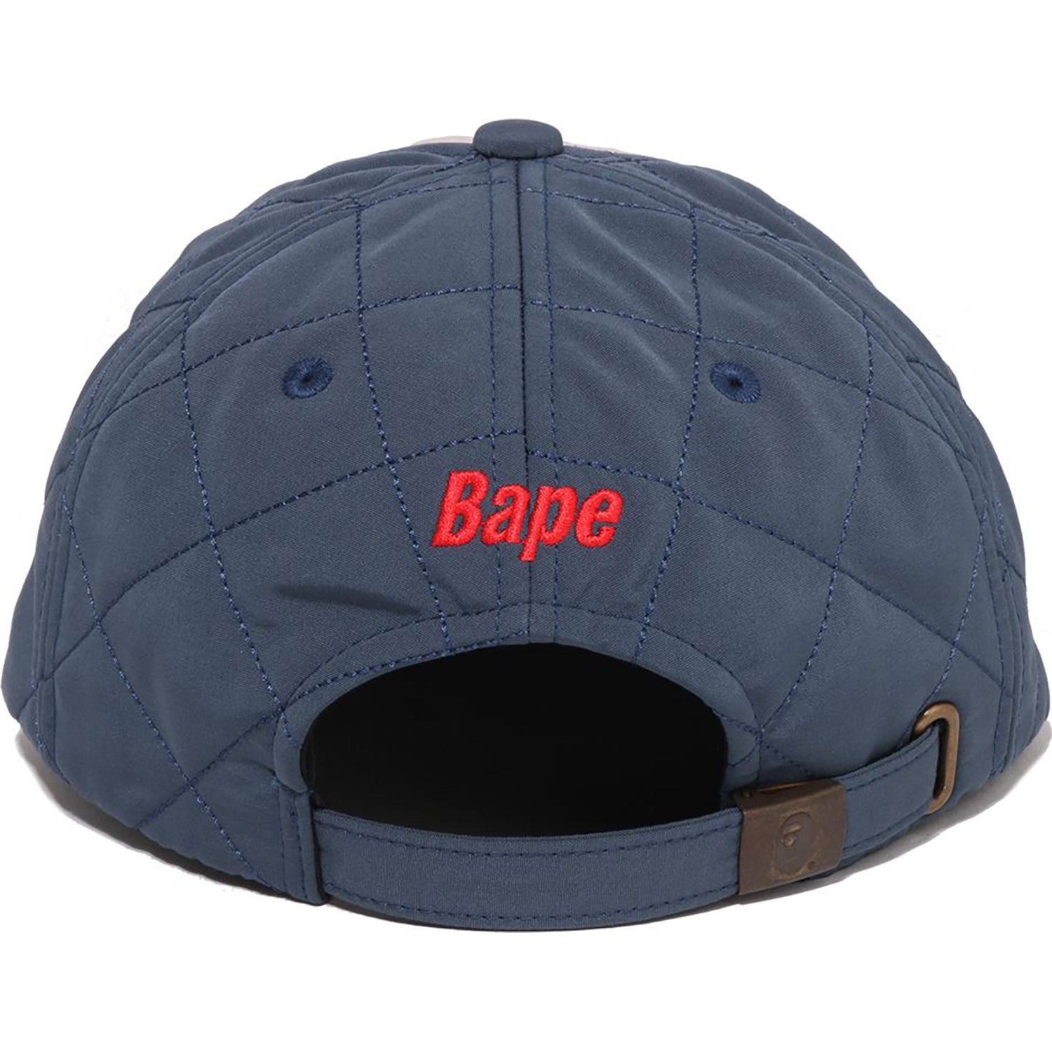 BAPE FW25 Men's STA Logo Quilting Cap with Adjustable Strap