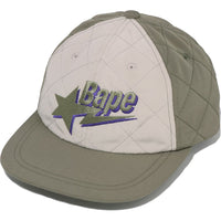 BAPE STA LOGO QUILTING CAP MENS