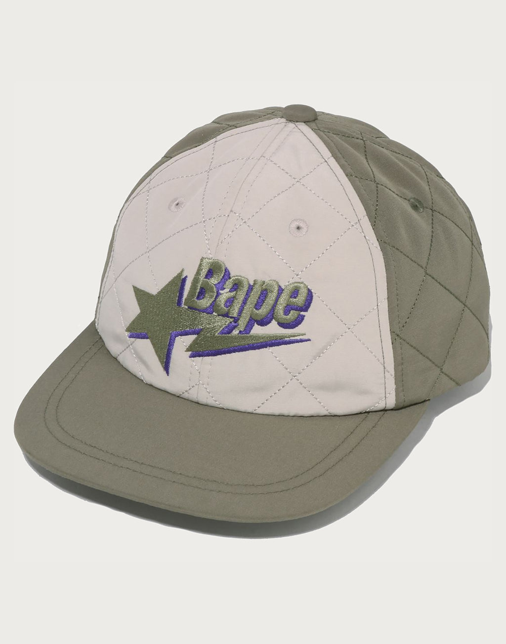 BAPE STA LOGO QUILTING CAP MENS