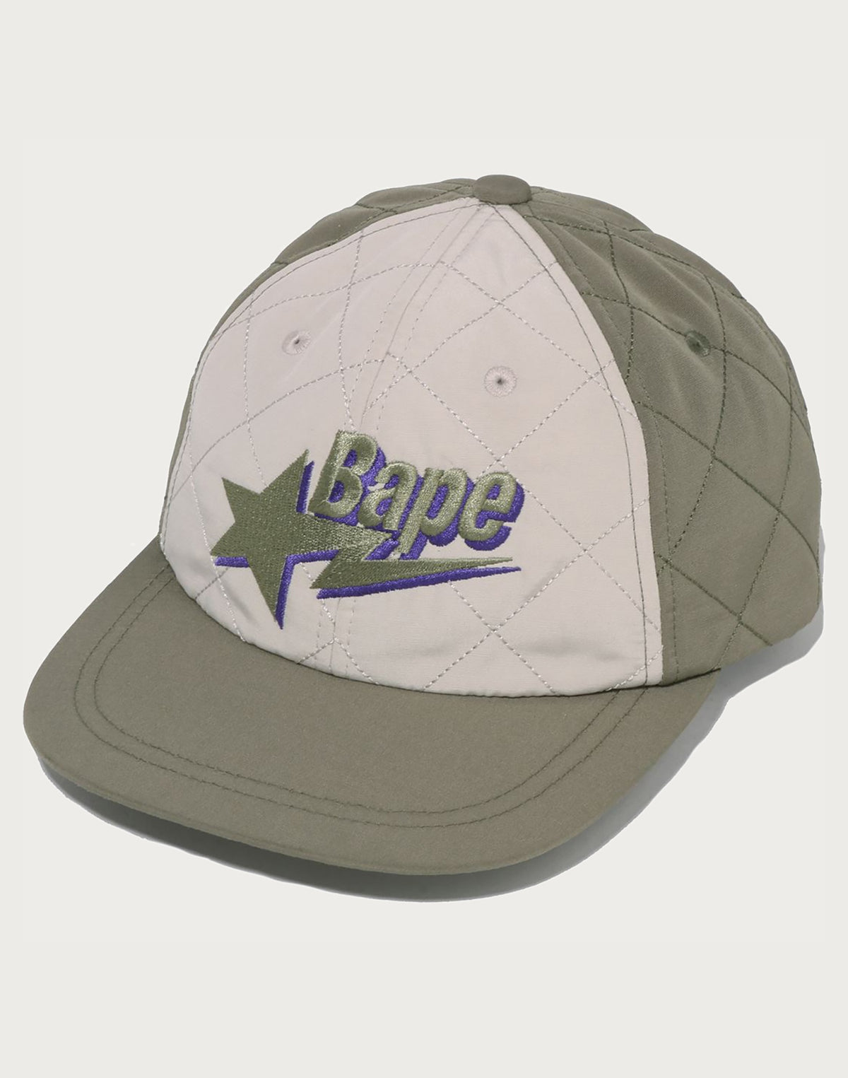 BAPE STA LOGO QUILTING CAP MENS