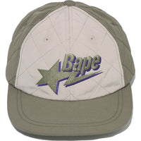BAPE STA LOGO QUILTING CAP MENS