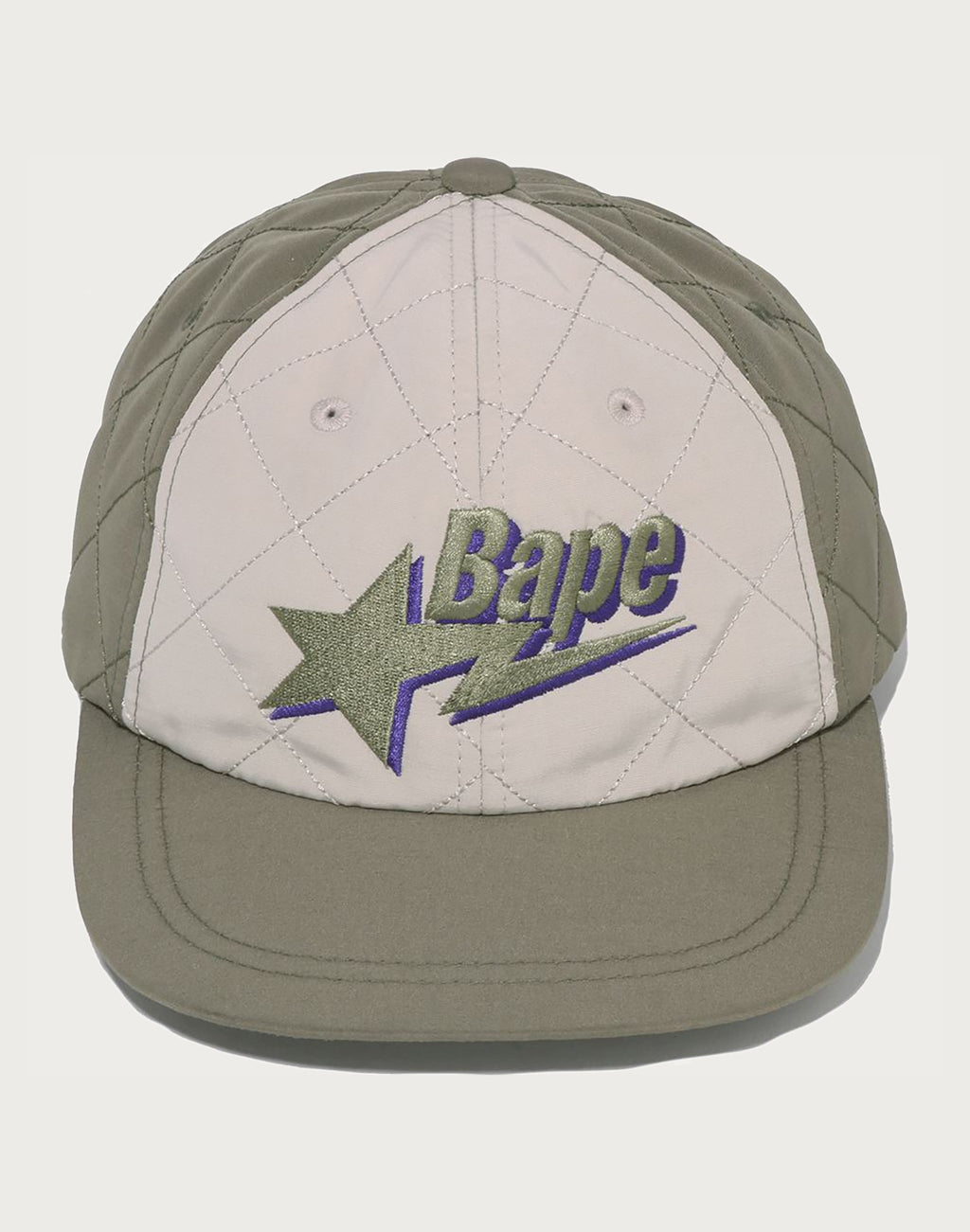 BAPE STA LOGO QUILTING CAP MENS