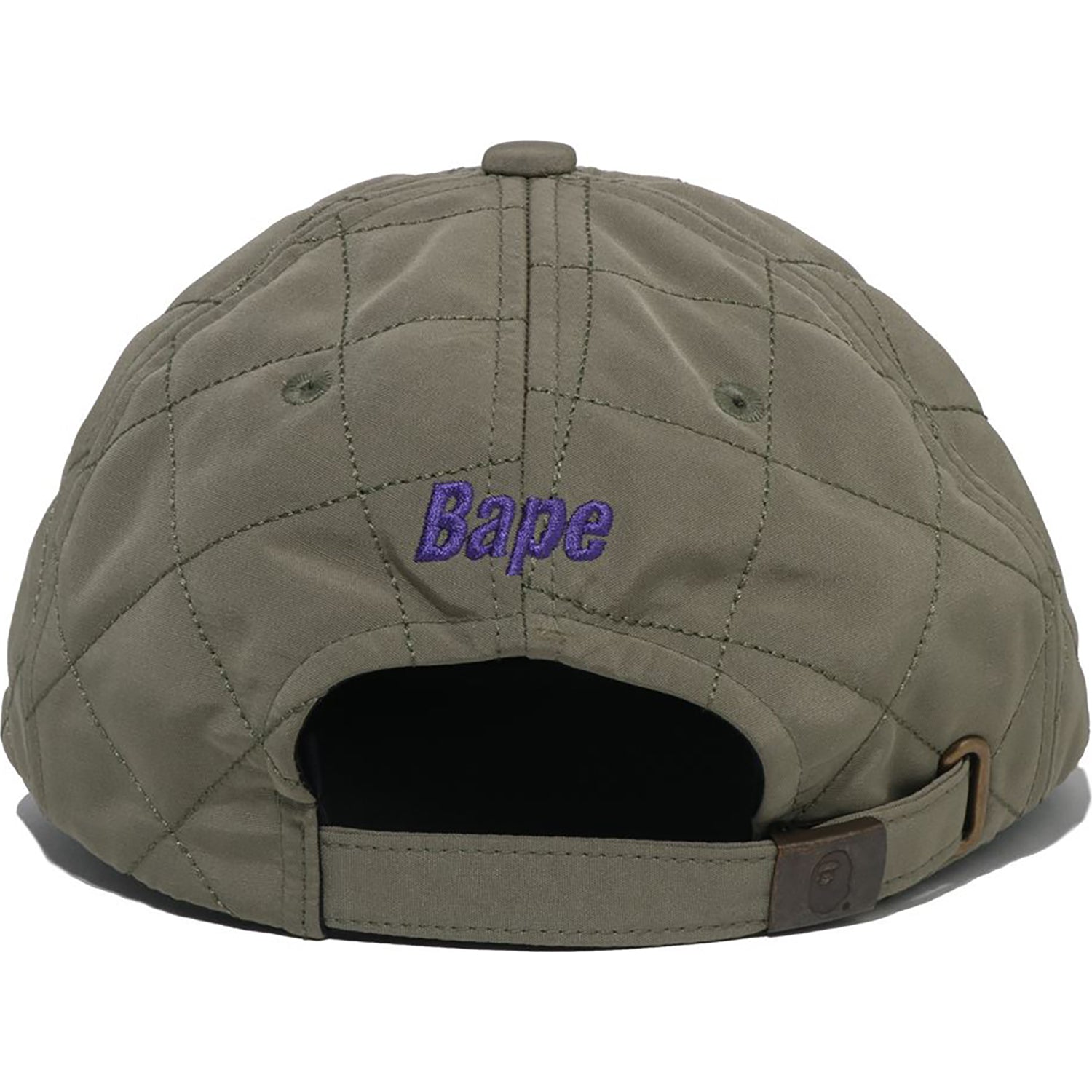 BAPE FW25 Men's STA Logo Quilting Cap with Adjustable Strap