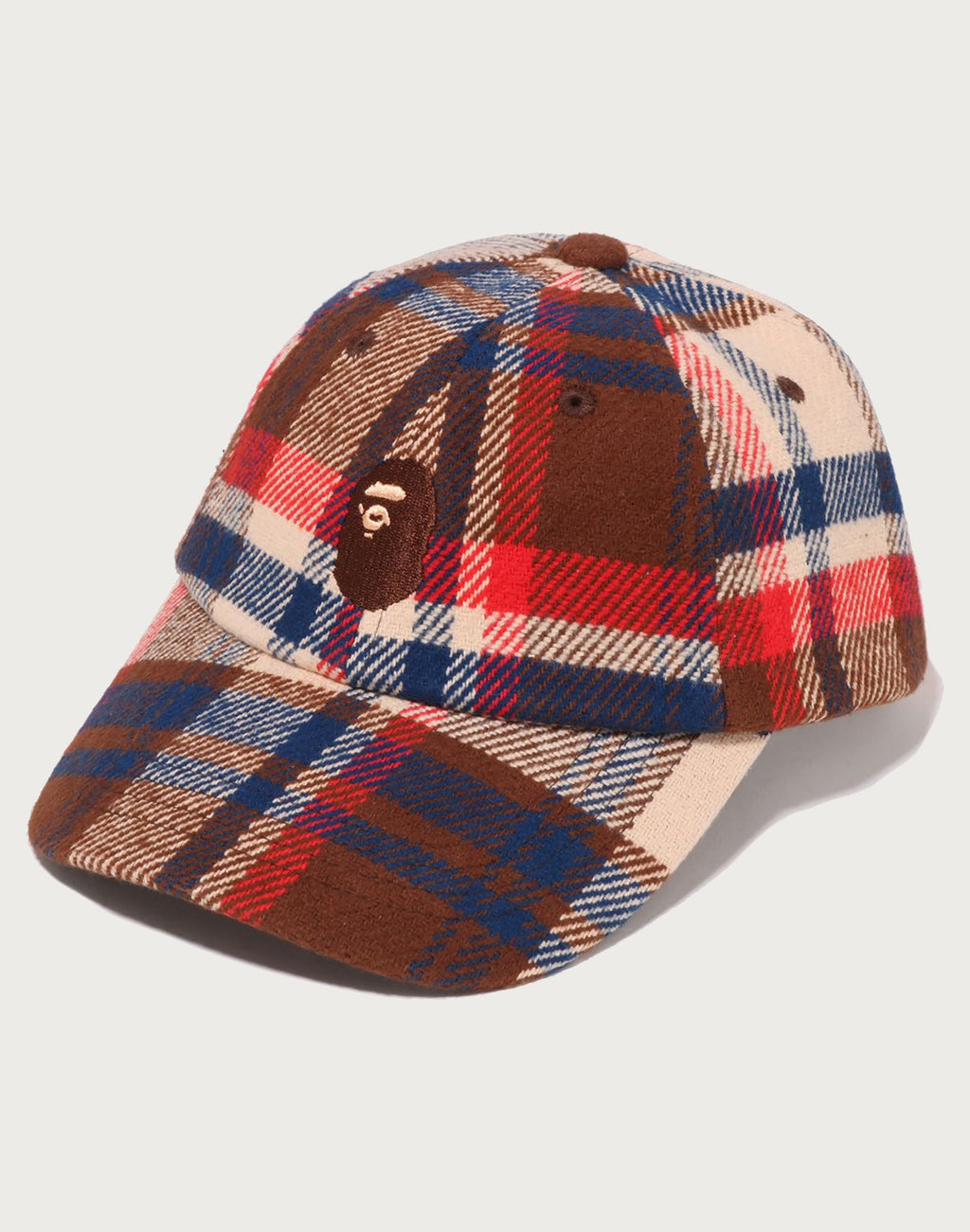 BAPE CHECK PANEL CAP MENS