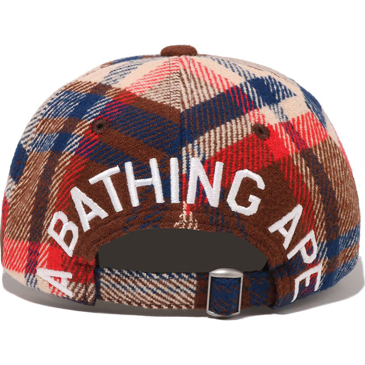 BAPE CHECK PANEL CAP MENS