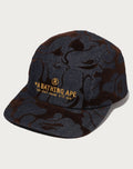 CAMO FLOCKED DENIM JET CAP MENS